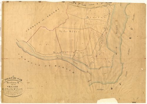 Le Village. - Plan de section, A2