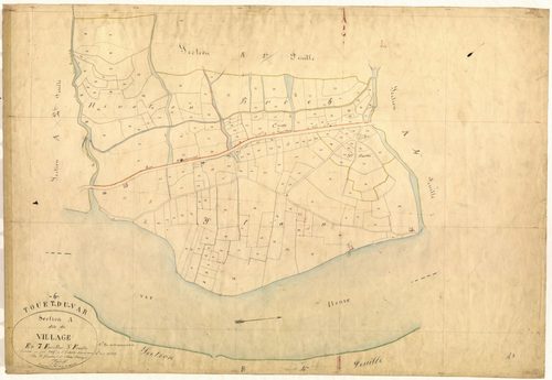 Le Village. - Plan de section, A3