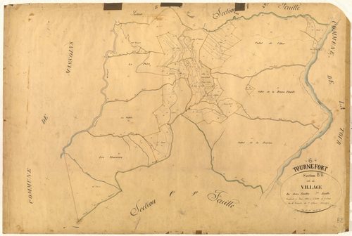 Le Village. - Plan de section, B2