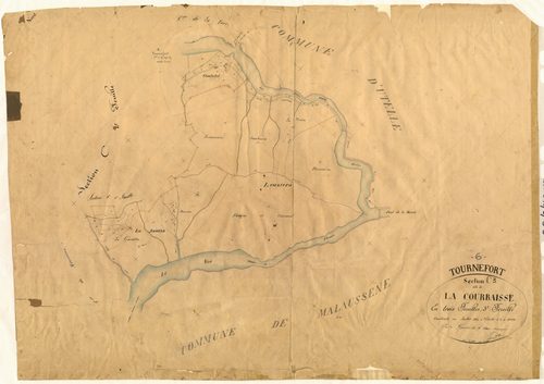 La Courbaisse. - Plan de section, C3