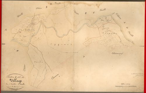 Le Village. - Plan de section, B1