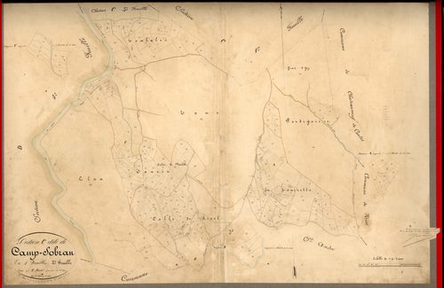 Camp Sobran. - Plan de section, C2