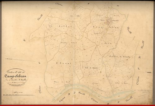 Camp Sobran. - Plan de section, C3