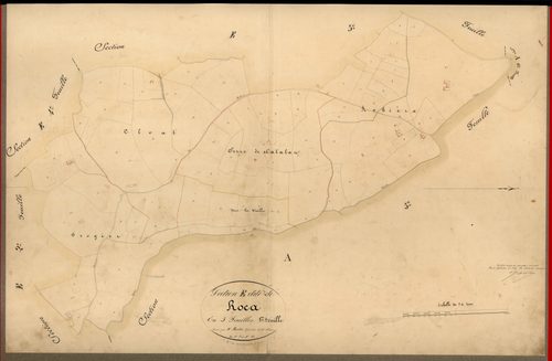 Roca. - Plan de section, E1