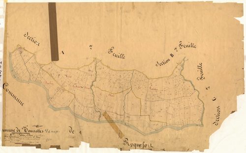 Les Valettes et Saint-Pierre, Saint-Pierre. - Plan de section, G1