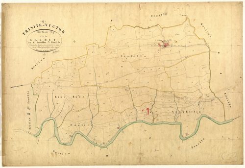 Laghet. - Plan de section, C3