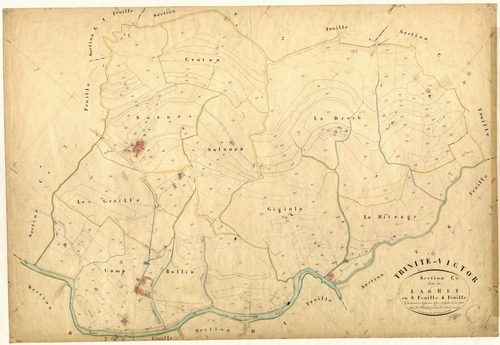Laghet. - Plan de section, C4