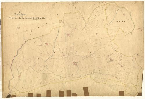 Paillos (développement). - Plan de section, G3(d)