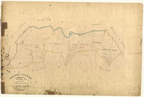 Paillos. - Plan de section, G4