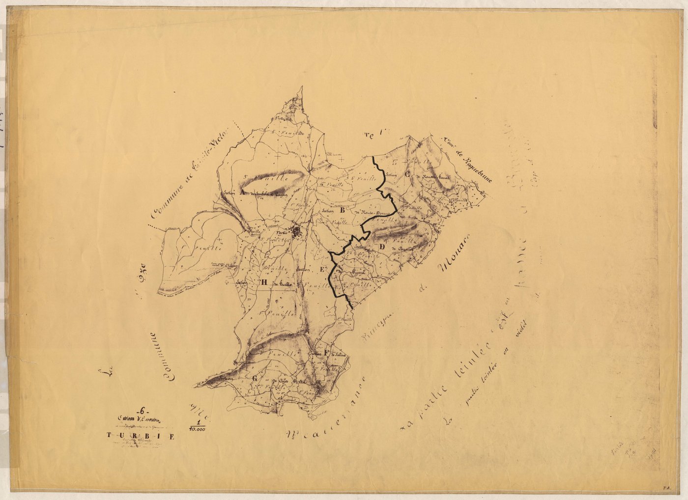 Tableau d'assemblage. - TA