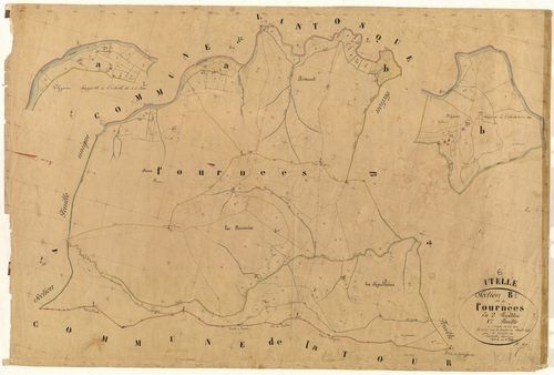 Fournès. - Plan de section, B1