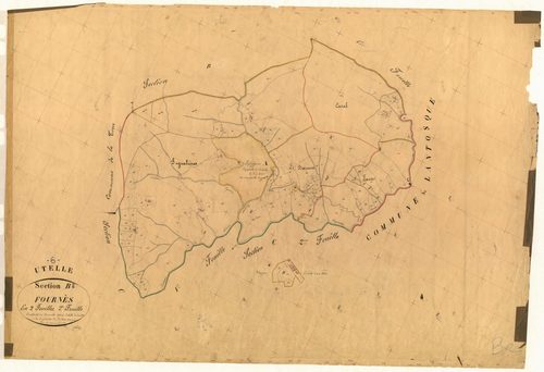 Fournès. - Plan de section, B2