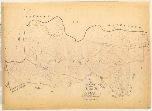 Figaret. - Plan de section, D2