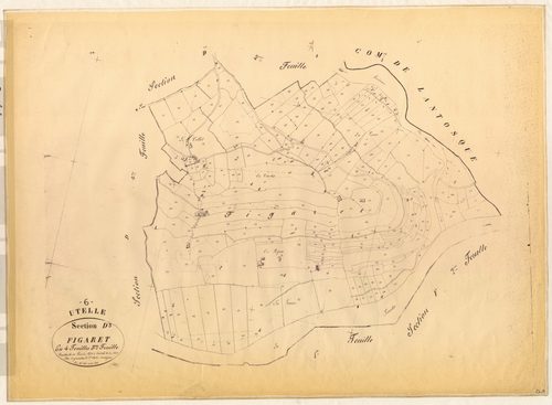 Figaret. - Plan de section, D3