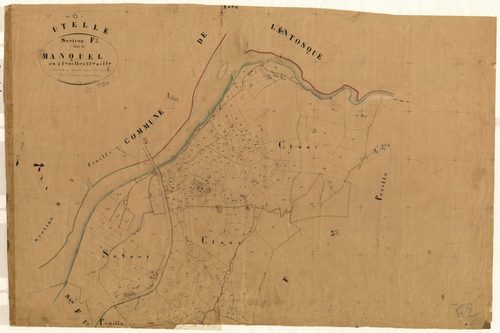 Manquel. - Plan de section, F2
