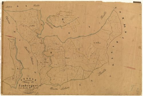 L'Imberguet. - Plan de section, I2