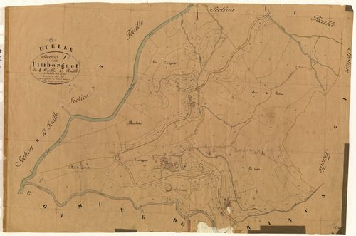 L'Imberguet. - Plan de section, I4