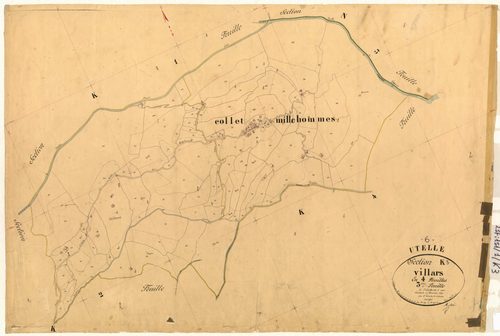 Le Villars. - Plan de section, K3