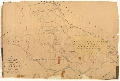 Le Village. - Plan de section, M3
