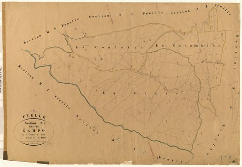 Le Campo. - Plan de section, N2