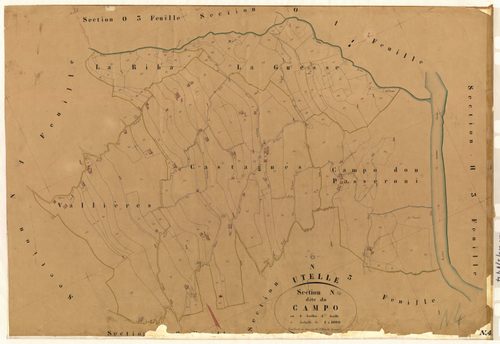 Le Campo. - Plan de section, N4