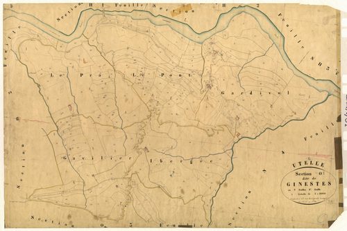 Ginestes. - Plan de section, O1