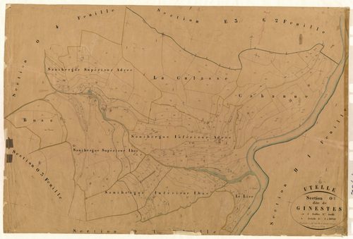 Ginestes. - Plan de section, O2