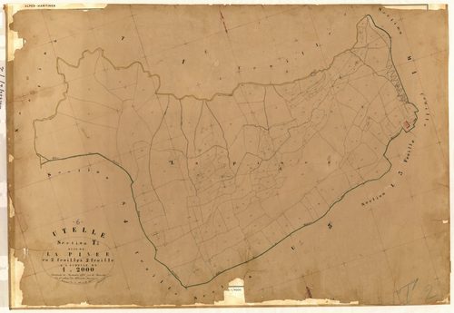La Pinée. - Plan de section, T2