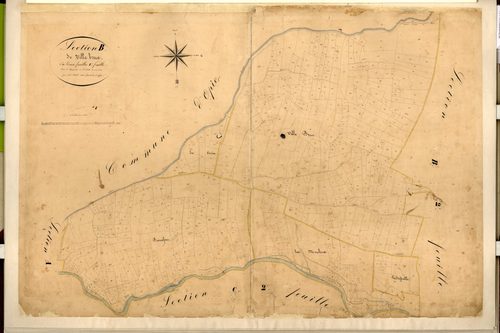 Villebruc, Villebruc. - Plan de section, B1