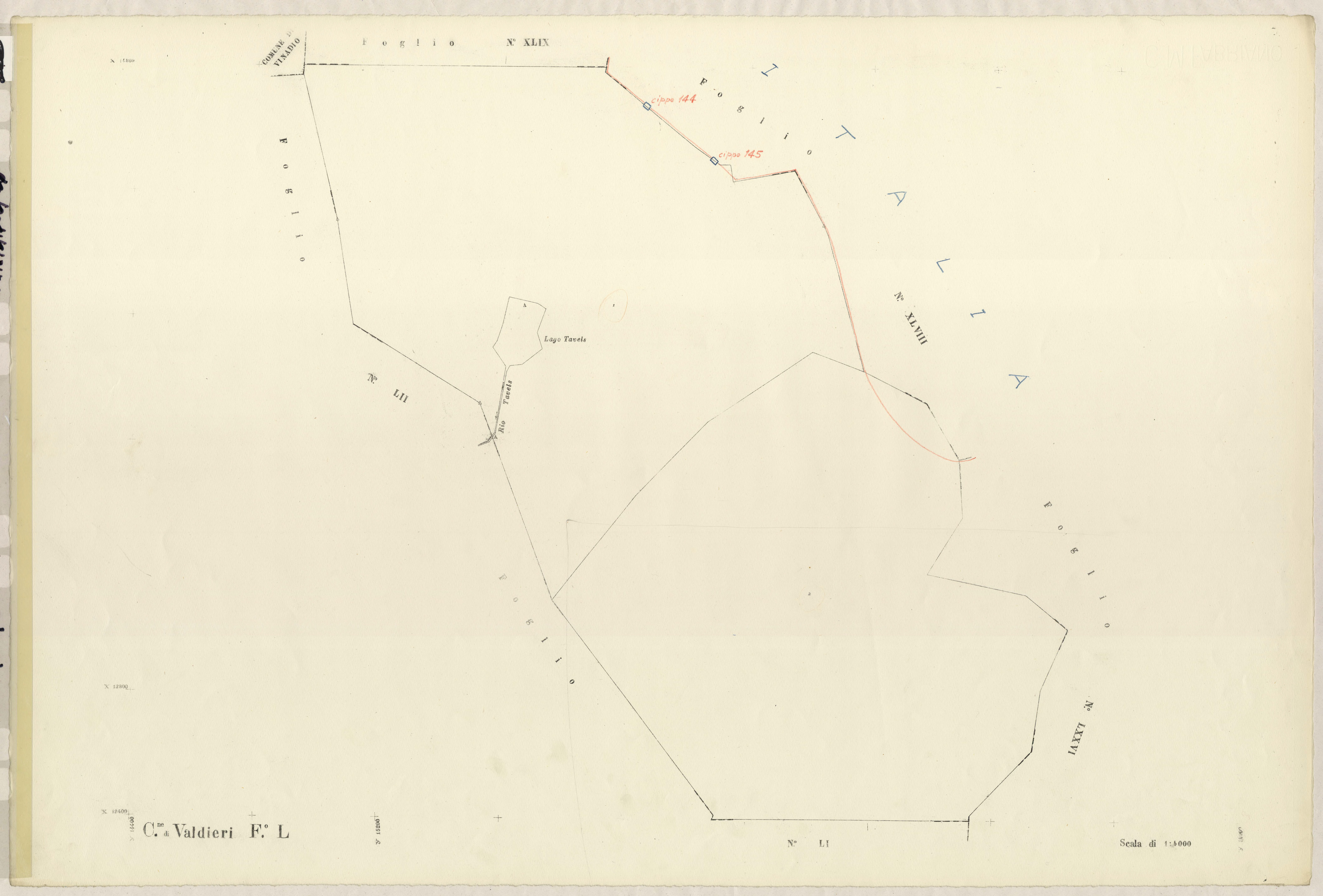 Plan de section, L