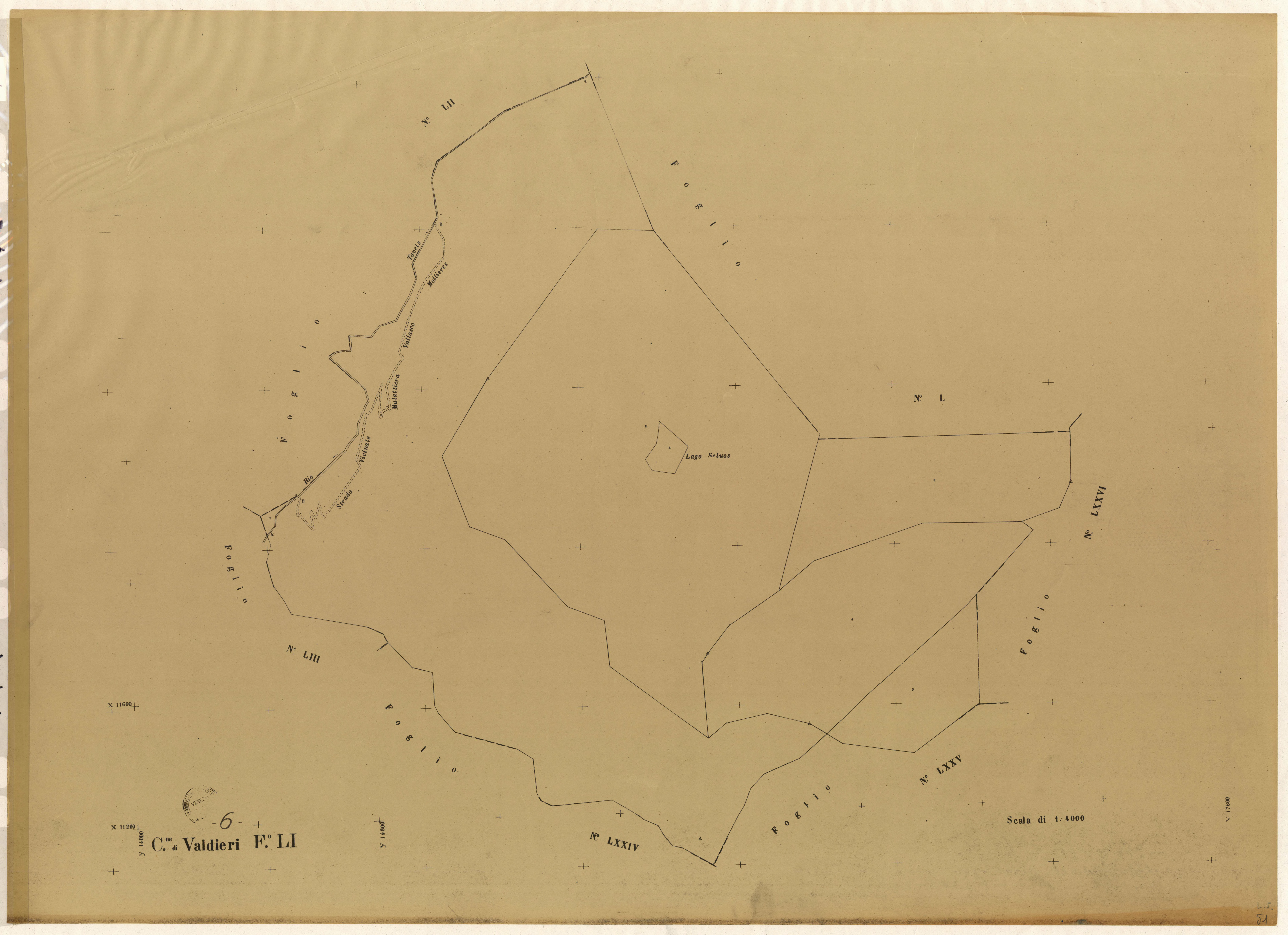 Plan de section, LI