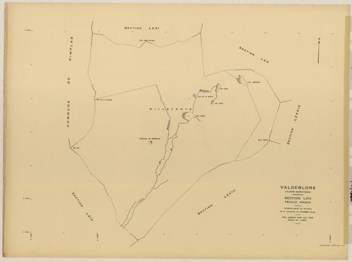 Plan de section, LXIX