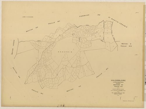 Plan de section, XC2