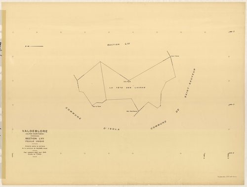 Plan de section, LVII