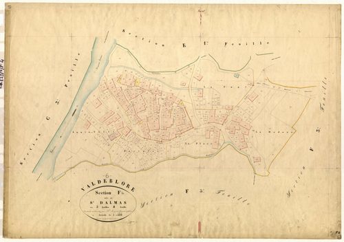 Saint-Dalmas. - Plan de section, F4