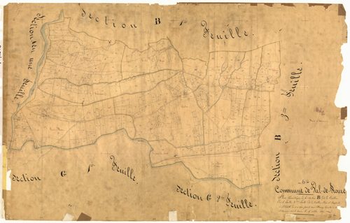 Caillon, Caillon. - Plan de section, B2