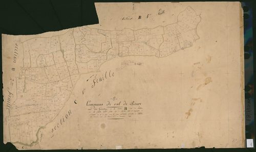 Caillon, Fauchier. - Plan de section, B3
