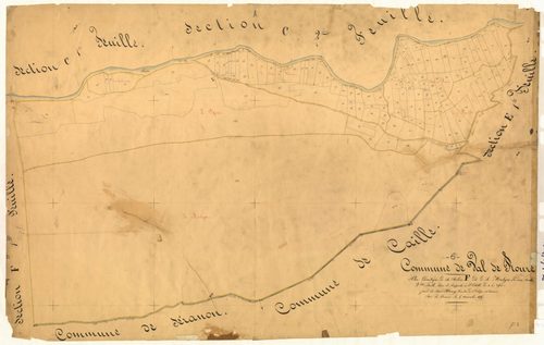 La Montagne. - Plan de section, F2