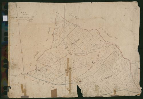 Les Encourdoules. - Plan de section, A3