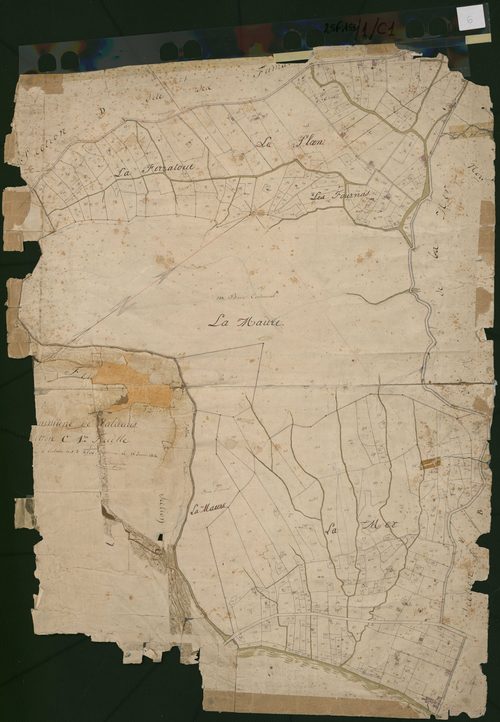 La Maure. - Plan de section, C1
