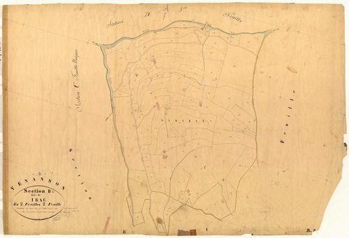 Ibac. - Plan de section, B2