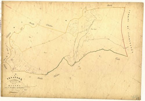 Rigons. - Plan de section, D2