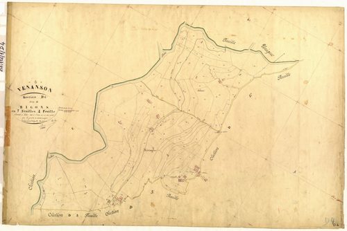 Rigons. - Plan de section, D4
