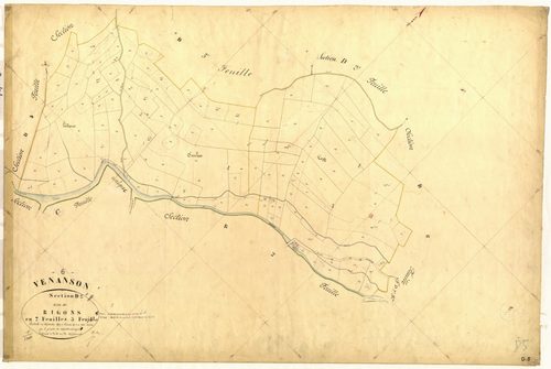 Rigons. - Plan de section, D5