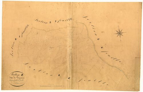 Peymia. - Plan de section, B3