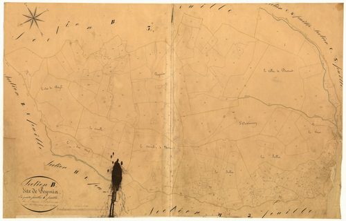 Peymia. - Plan de section, B4