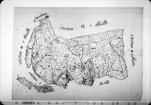 L'Adrech. - Plan de section, D1