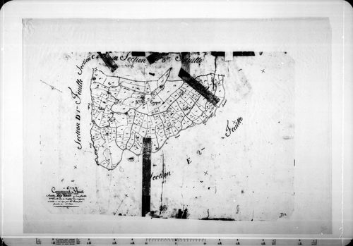 L'Adrech. - Plan de section, D2