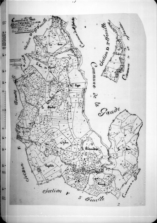 Pioulier. - Plan de section, E2