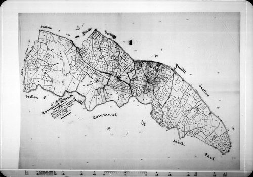 Les Cayrons. - Plan de section, F2